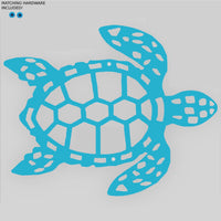 Sea Turtle Wall Decor metal Nautical Bathroom Decor Beach House Turtles Gift